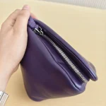 Prada, Nappa Leather Triangle Bag, , Purple, Used Once - Image 12