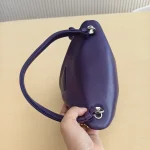 Prada, Nappa Leather Triangle Bag, , Purple, Used Once - Image 13