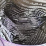 Prada, Nappa Leather Triangle Bag, , Purple, Used Once - Image 18