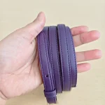 Prada, Nappa Leather Triangle Bag, , Purple, Used Once - Image 20