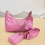 Prada, Re-Edition 2005, , Pink, Used Once - Image 4