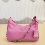 Prada, Re-Edition 2005, , Pink, Used Once - Image 5