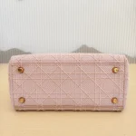 Dior, Medium Lady D-Lite, Medium, Pink, Very Very  Good - Image 12