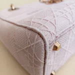 Dior, Medium Lady D-Lite, Medium, Pink, Very Very  Good - Image 14