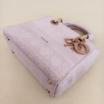 Dior, Medium Lady D-Lite, Medium, Pink, Very Very  Good - Image 15