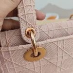 Dior, Medium Lady D-Lite, Medium, Pink, Very Very  Good - Image 18