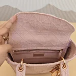 Dior, Medium Lady D-Lite, Medium, Pink, Very Very  Good - Image 21