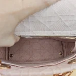Dior, Medium Lady D-Lite, Medium, Pink, Very Very  Good - Image 25