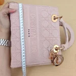 Dior, Medium Lady D-Lite, Medium, Pink, Very Very  Good - Image 26