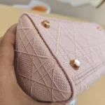 Dior, Medium Lady D-Lite, Medium, Pink, Very Very  Good - Image 30