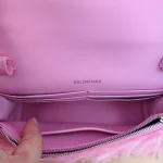 Balenciaga, Hourglass Chain Bag, , Pink, New - 图片 13