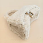 Balenciaga, Fluffy Hour Glass XS Top-Handle Bag, XS, Beige, New - Image 11