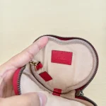 Gucci, GG Marmont Hear-Shaped Coin Purse, , Red, New - Image 16