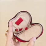 Gucci, GG Marmont Hear-Shaped Coin Purse, , Red, New - Image 20