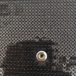 Celine, Mini Triompe Bag in Sequins , Mini, Black, New - Image 9