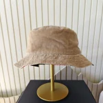 Gucci, Reversible Suede Monogram Bucket Hat, S, Beige, Very Very Like New - Image 2