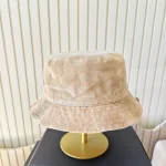 Gucci, Reversible Suede Monogram Bucket Hat, S, Beige, Very Very Like New - Image 3