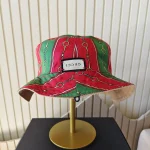 Gucci, Reversible Suede Monogram Bucket Hat, S, Beige, Very Very Like New - Image 11