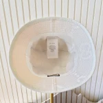 Gucci, Off-White Jumbo GG Canvas Bucket Hat, M, White, New - Image 8