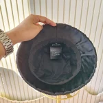 Prada, Sequin Bucket Hat, M, Black, New - Image 6