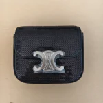 Celine, Mini Triompe Bag in Sequins , Mini, Black, New - Image 15
