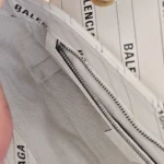 Gucci x Balenciaga, Gucci x Balenciaga Small GG Marmont Flap Bag, 26, White, Used Once - Image 31