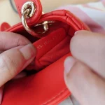 Dior, Micro Lady Dior, Micro, Orange, Very Very Like New - Image 22