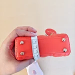 Dior, Micro Lady Dior, Micro, Orange, Very Very Like New - Image 28