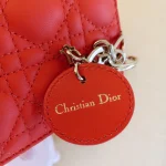 Dior, Micro Lady Dior, Micro, Orange, Very Very Like New - Image 30