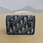 Dior, 30 Montaigne Nano Pouch, Nano, Blue, Used Once - Image 5