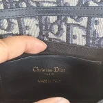 Dior, 30 Montaigne Nano Pouch, Nano, Blue, Used Once - Image 24