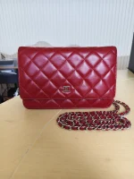 Chanel, Chanel Woc, , Red, Very Very  Good - Image 4