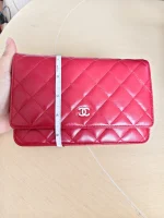 Chanel, Chanel Woc, , Red, Very Very  Good - Image 33
