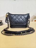Chanel, Gabrielle, Small, Black, Very Very  Good - Image 4