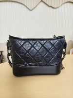 Chanel, Gabrielle, Small, Black, Very Very  Good - Image 8