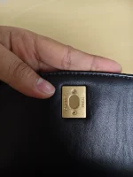 Chanel, Mini Flap Bag with Top Handle, 9", Black, Very Very Like New - Image 23