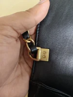 Chanel, Mini Flap Bag with Top Handle, 9", Black, Very Very Like New - Image 24