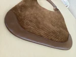 Gucci, GG Suede B Shoulder Bag, , Brown, Very Very  Good - Image 6