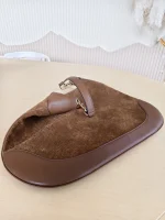 Gucci, GG Suede B Shoulder Bag, , Brown, Very Very  Good - Image 20
