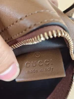 Gucci, GG Suede B Shoulder Bag, , Brown, Very Very  Good - Image 38