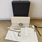 Gucci, Interlocking WOC, , White, Very Good - Image 15