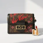 Louis Vuitton, Dauphine, Mini, Brown, Very Like New