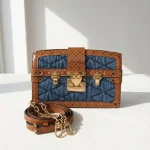 Louis Vuitton, Trunk Clutch, , Denim, New