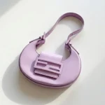 Fendi, Mini Cookie Hobo Bag, , Purple, New