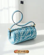 Fendi, Vertigo Mini Shoulder Bag, , Blue, New