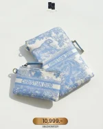 Dior, Travel Duo Pouch, , Blue, Like New