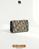 Dior, 30 Montaigne Nano Pouch, Nano, Blue, Used Once