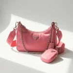 Prada, Re-Edition 2005, , Pink, Used Once