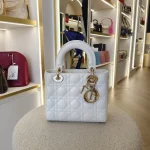 Dior, Lady My ABC, Small, White, Very Very  Good - Image 2
