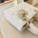 Dior, Lady My ABC, Small, White, Very Very  Good - Image 12
